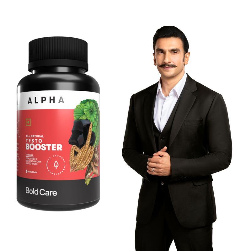 Buy Alpha – Natural Testosterone Booster, 60 Tablets at ₹499